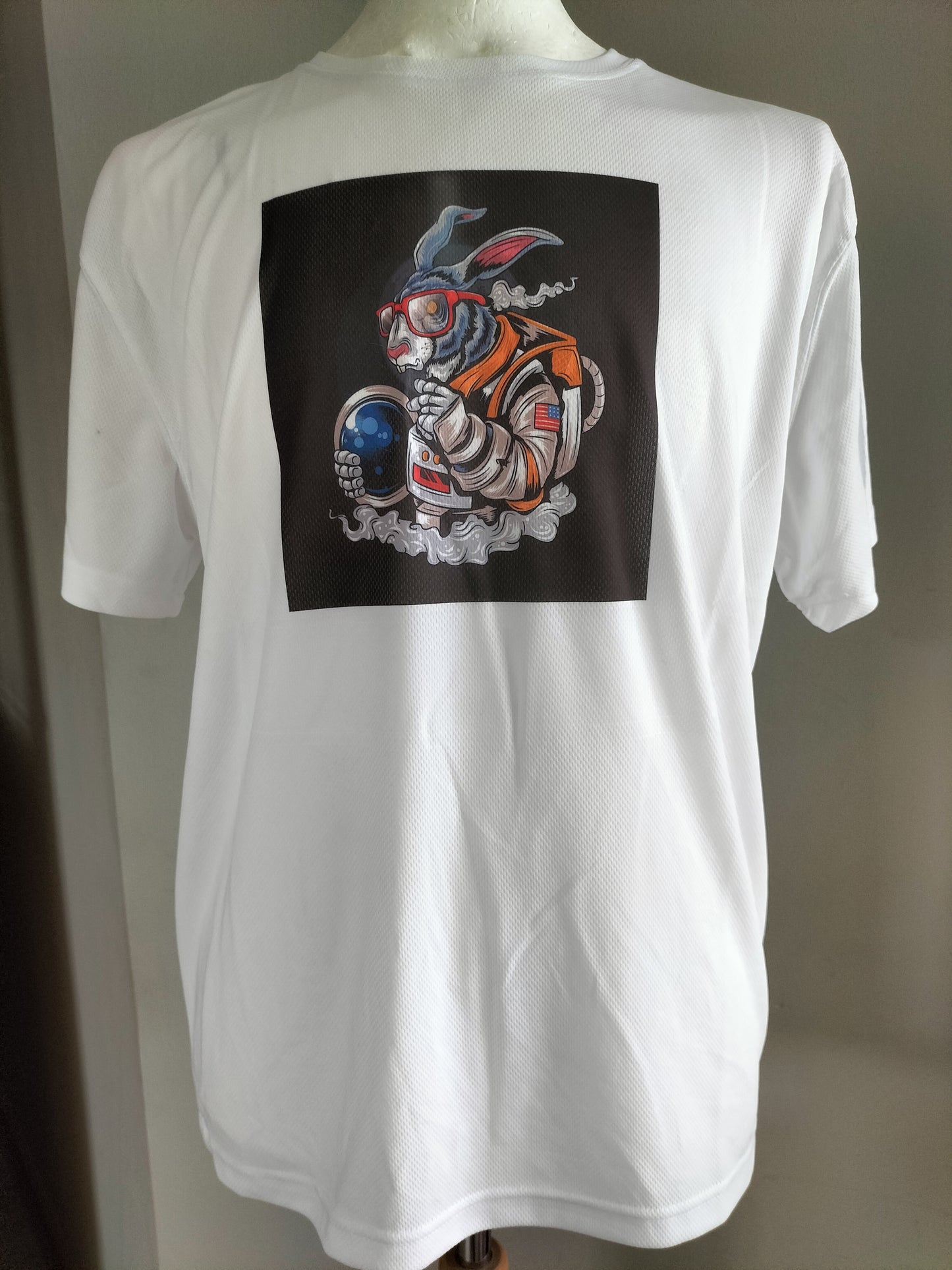 Beautiful Variety of Polyester T-shirts deferent sizes with Beautiful printed designs on them