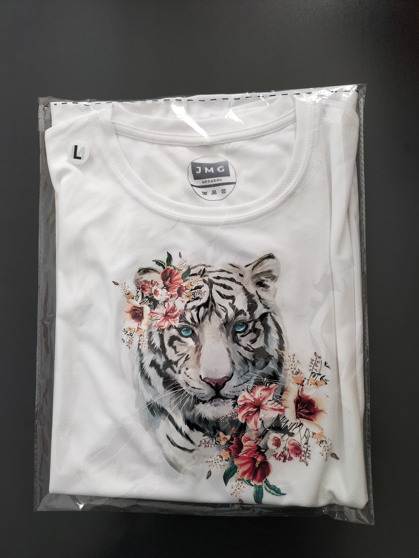 Beautiful Variety of Polyester T-shirts deferent sizes with Beautiful printed designs on them