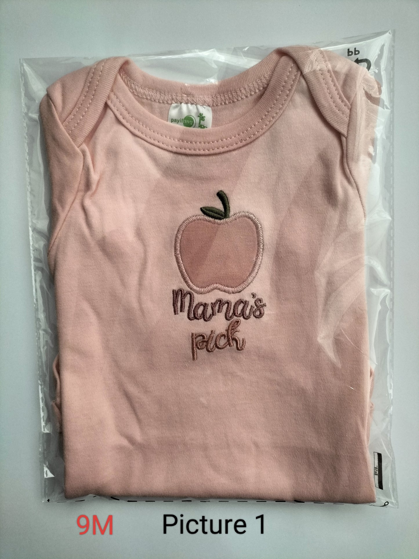 4 Pcs Adorable Unisex 9 month old Baby Rompers Short-Sleeve, Round Neck Onesies