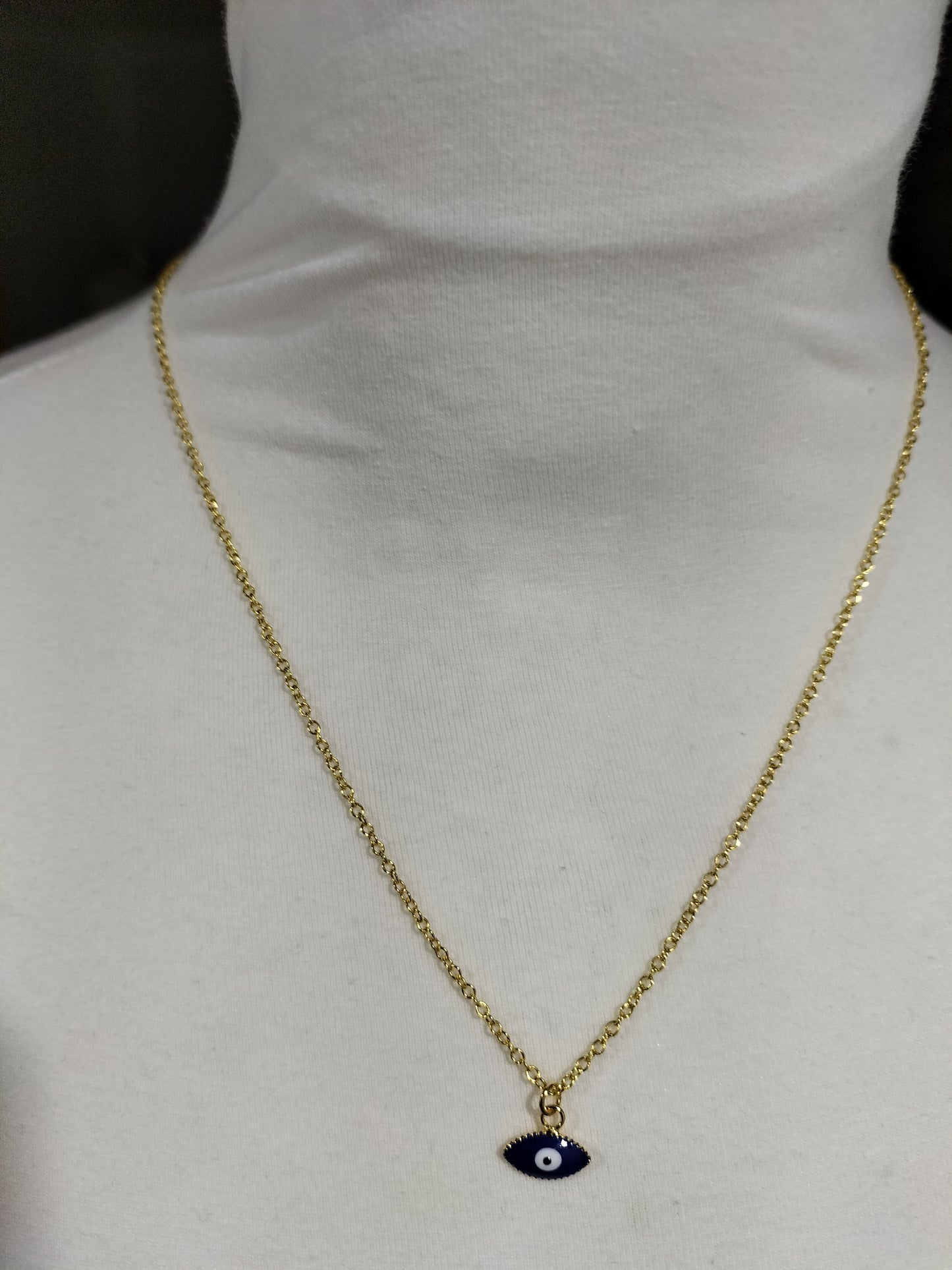 Evil Eye Golden Necklace
