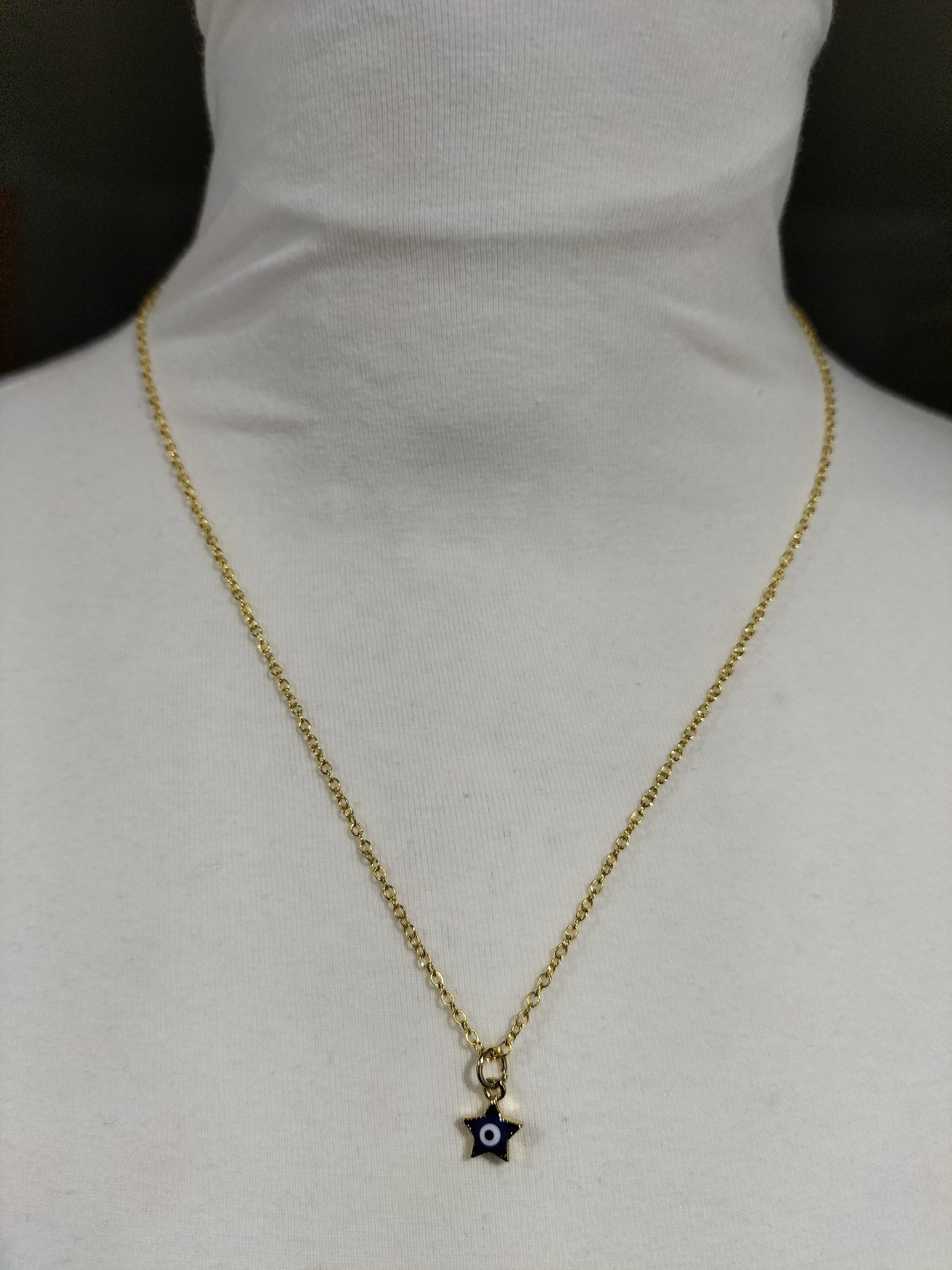 Evil Eye Golden Necklace