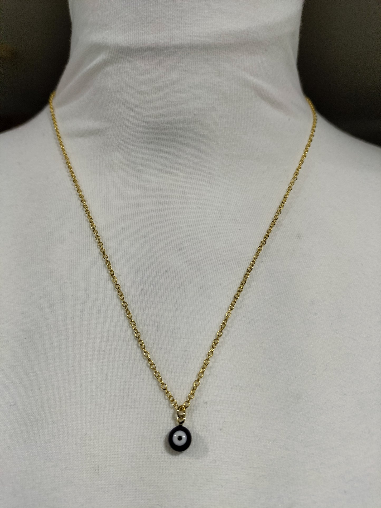 Evil Eye Golden Necklace