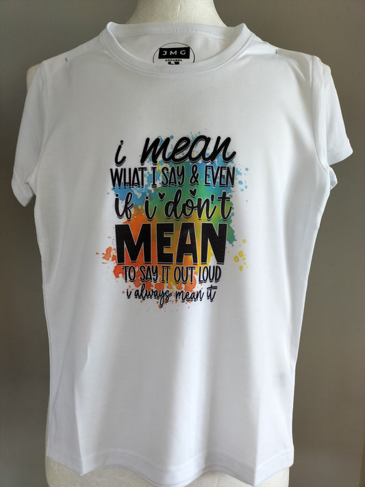 Variety of 100% polyester children's T-shirt's age 7-8 Y, 9-10 Y and 11-12 Year's old