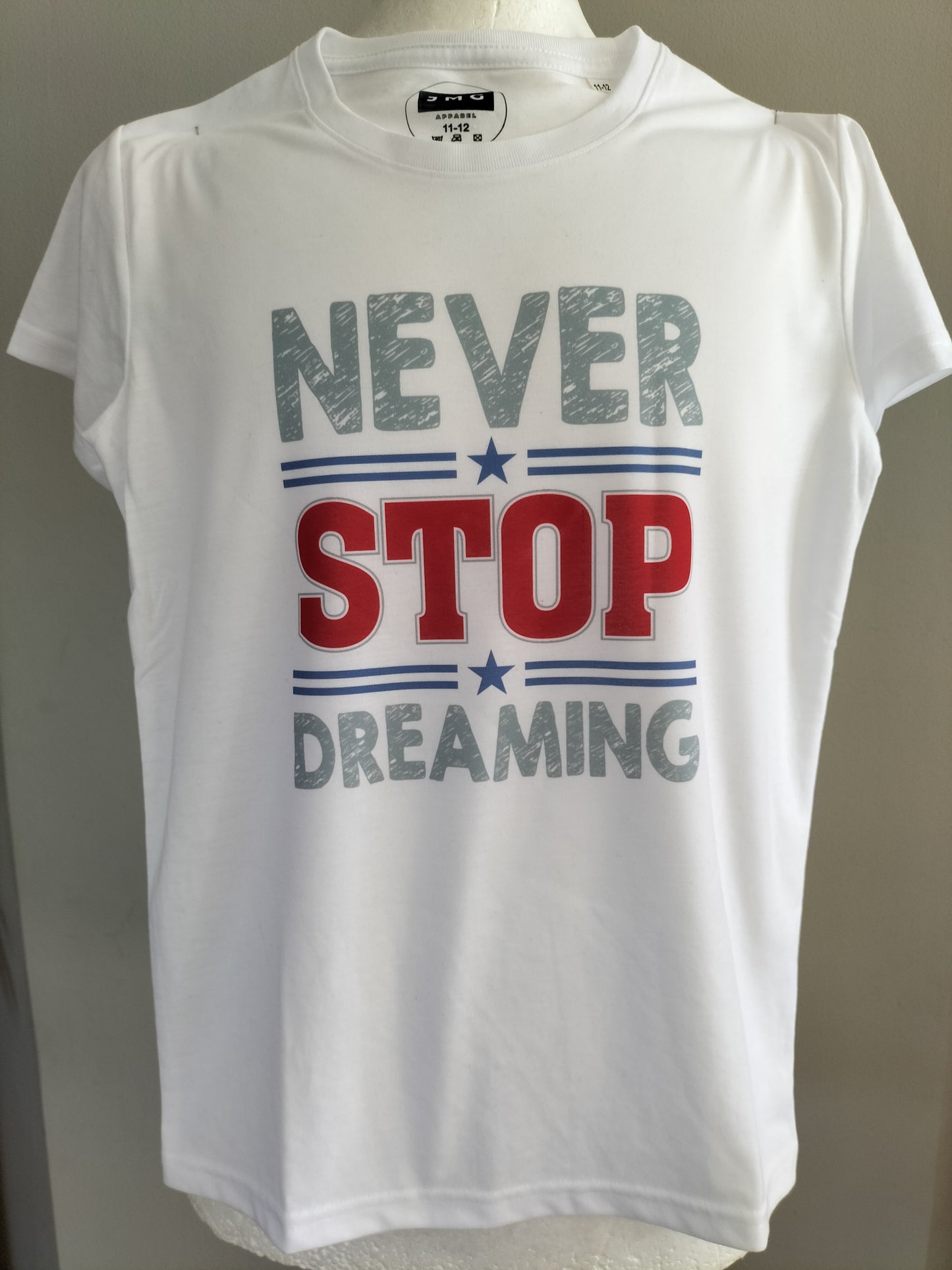 Variety of 100% polyester children's T-shirt's age 7-8 Y, 9-10 Y and 11-12 Year's old