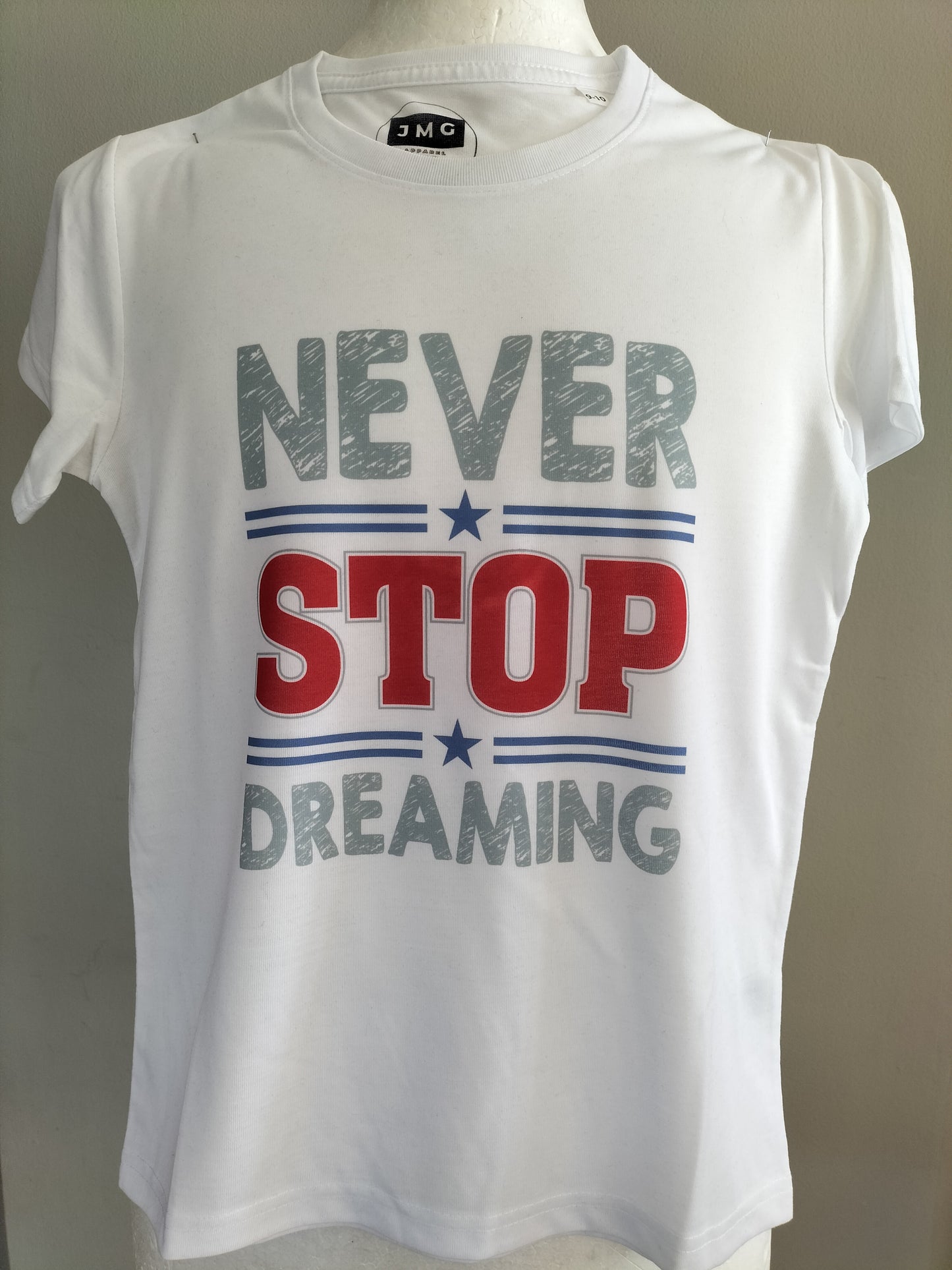 Variety of 100% polyester children's T-shirt's age 7-8 Y, 9-10 Y and 11-12 Year's old