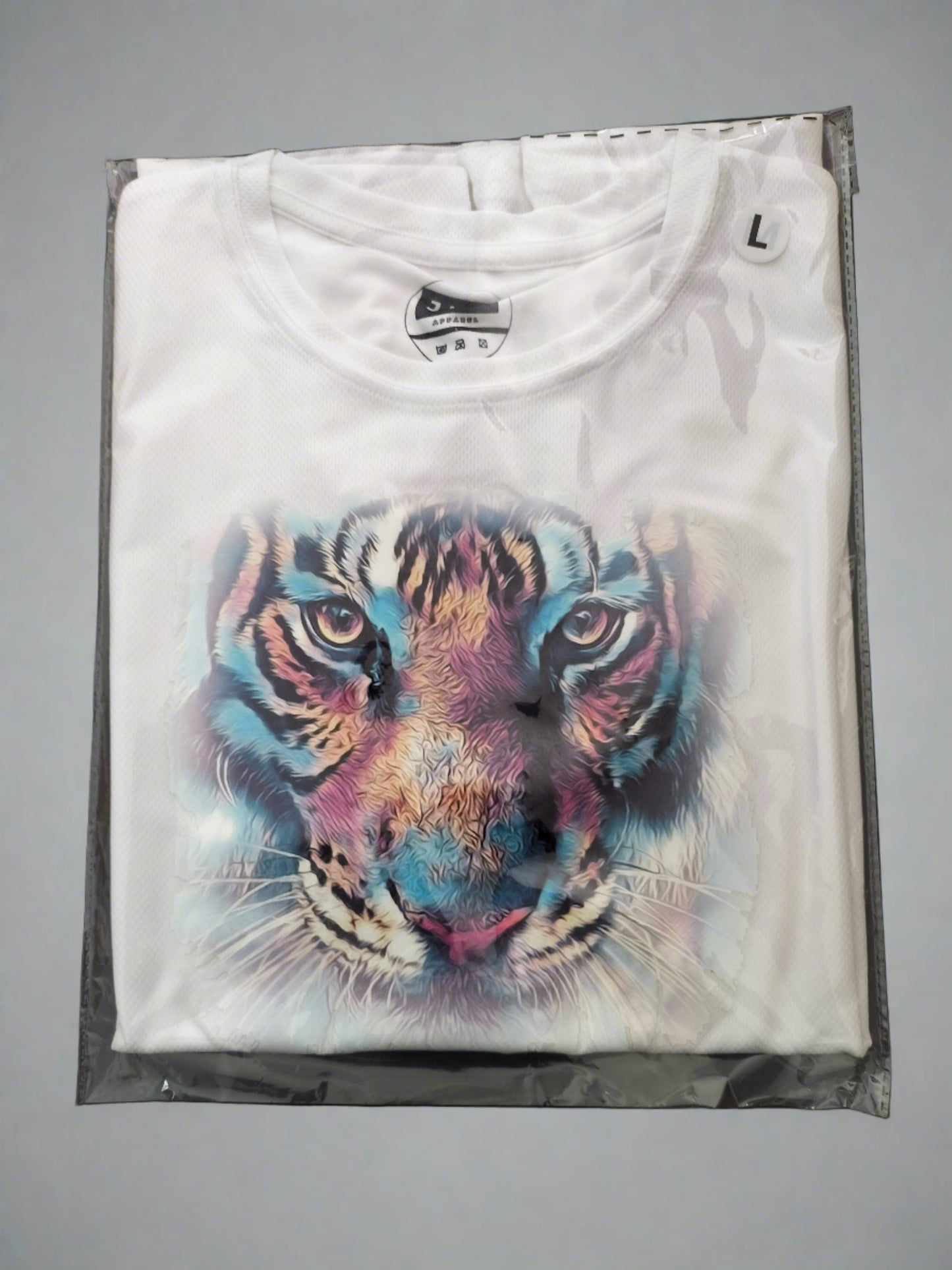 Beautiful Variety of Polyester T-shirts deferent sizes  with Beautiful printed designs on them