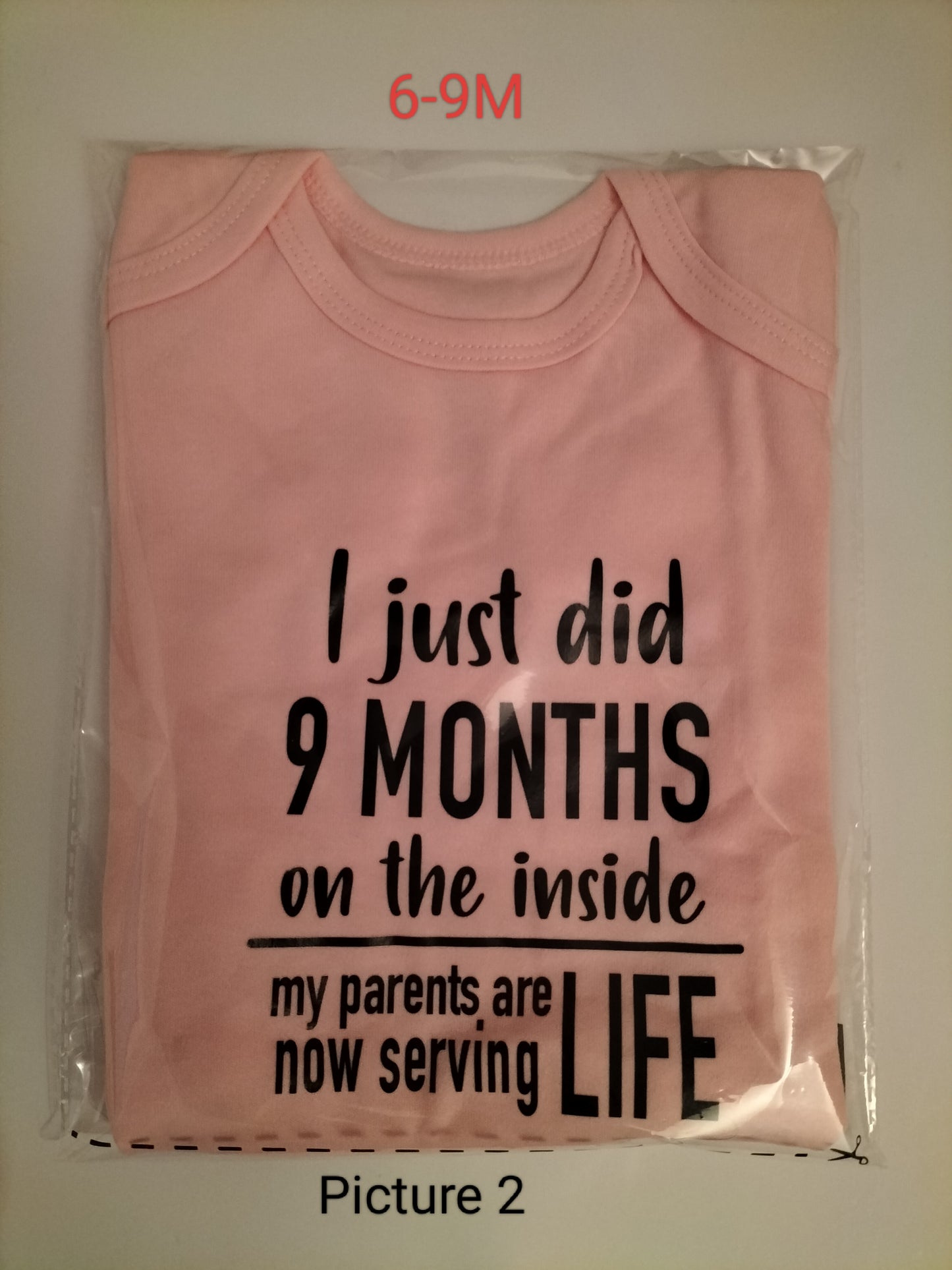 Baby Boy & Girl's 9 Month's Print Body  Suit Comfy Short Sleeve Onesie